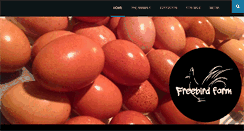 Desktop Screenshot of freebirdfarm.com